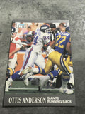 Ottis Anderson Giants 1991 Fleer Ultra #214