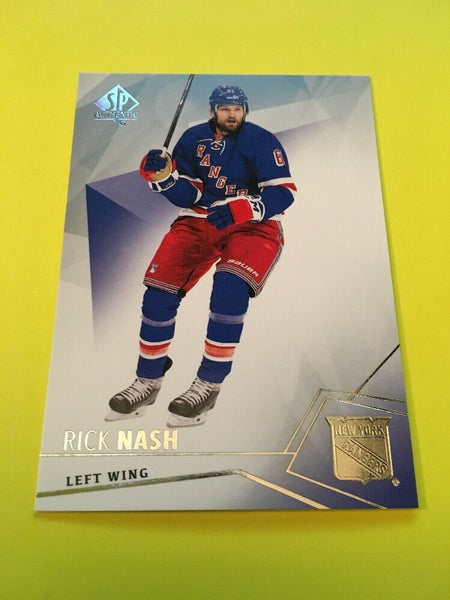 Rick Nash Rangers 2015-2016 SP Authentic #20