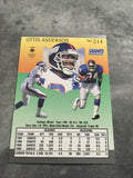 Ottis Anderson Giants 1991 Fleer Ultra #214