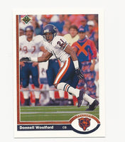 Donnell Woolford Bears 1991 Upper Deck #505