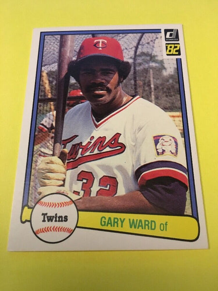 Gary Ward Twins 1982 Donruss #571