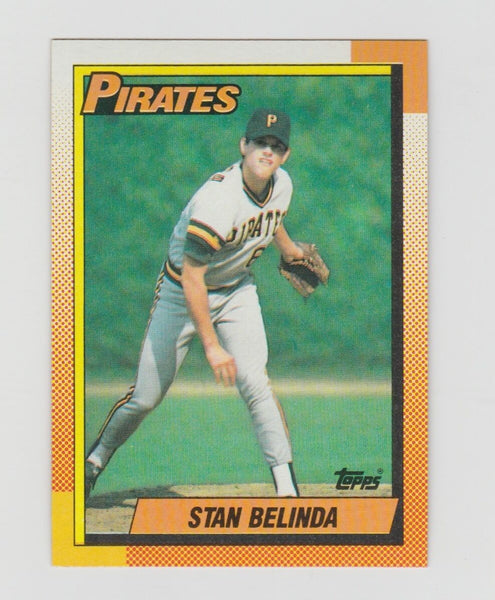 Stan Belinda Pirates 1990 Topps #354
