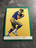 Pete Holohan Rams 1991 Fleer #270