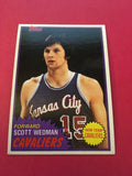 Scott Wedman Cavaliers 1981-1982 Topps #19