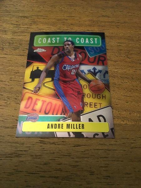 Andre Miller Clippers 2002-2003 Topps Chrome Coast To Coast #CC15