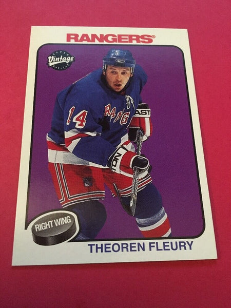 Theoren Fleury Rangers 2001-2002 Upper Deck Vintage #167