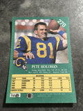 Pete Holohan Rams 1991 Fleer #270