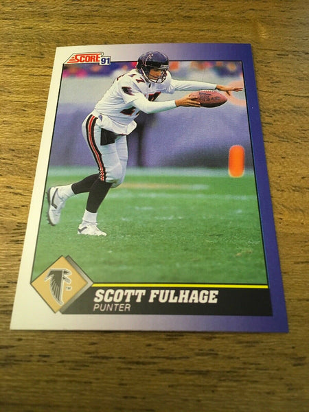 Scott Fullhage Falcons 1991 Score #39