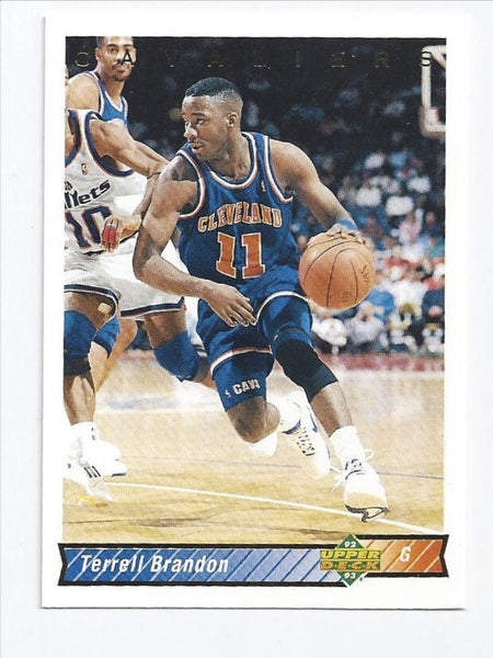 Terrell Brandon Cavaliers 1992-1993 Upper Deck #245