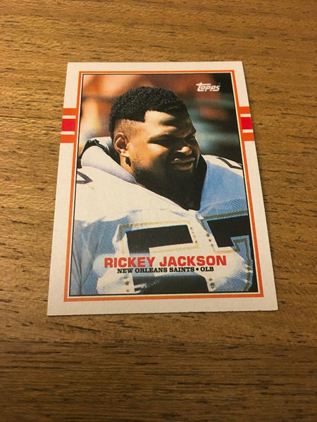 Rickey Jackson Saints 1989 Topps #163