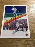 Dan Marino/Mark Clayton Dolphins 1991 Upper Deck Aerial Threats#34