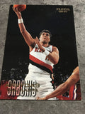 Arvydas Sabonis Trail Blazers 1996-97 Fleer #90