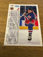 Tony Amonte Rangers 1992-1993 Upper Deck #138