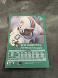 Pete Stovanovich Dolphins 1991 Fleer #132