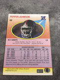 Pepper Johnson Giants 1990 Fleer #69