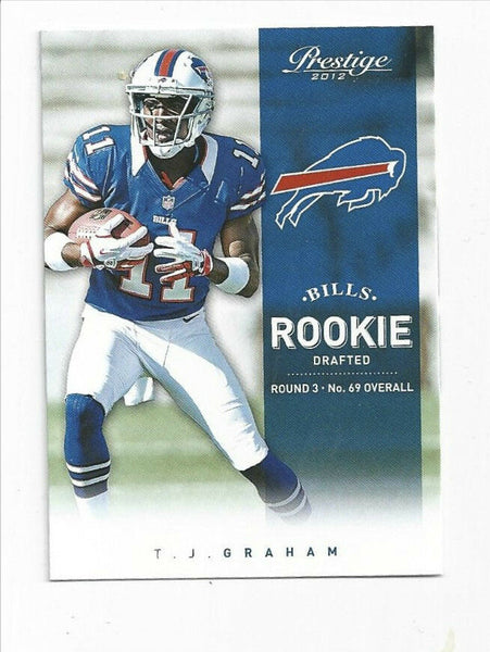 T.J. Graham Bills 2012 Prestige Rookie #297