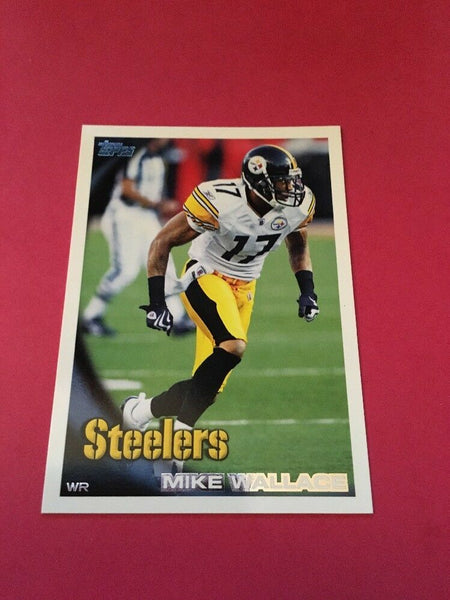 Mike Wallace Steelers 2010 Topps #8