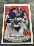 Pete Metzelaars Bills 1990 Fleer #117