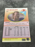 Pete Metzelaars Bills 1990 Fleer #117