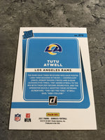 Tutu Atwell Rams 2021 Panini Donruss Rated Rookie #272