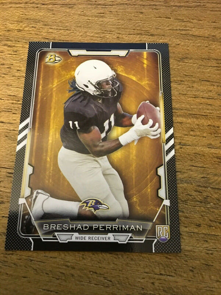 Breshad Perriman Ravens 2015 Bowman Black Rookie #106