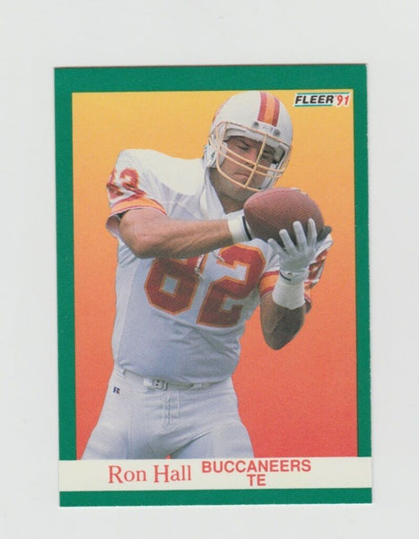 Ron Hall Buccaneers 1991 Fleer #375