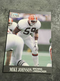 Mike Johnson Browns 1991 Fleer Ultra #28