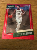 Sterling Brown Bucks 2017-2018 Prestige Micro Etch Red Rookie #44