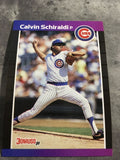 Calvin Schiraldi Cubs 1989 Donruss #285