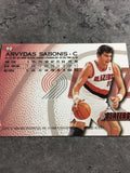 Arvydas Sabonis Trail Blazers 1996-97 Fleer #90