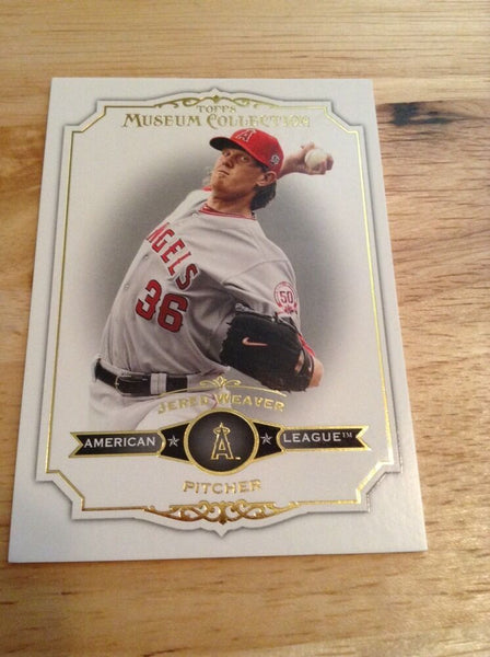 Jered Weaver Angels 2012 Topps Museum Collection #56
