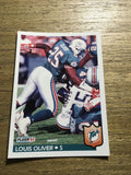 Louis Oliver Dolphins 1992 Fleer#232
