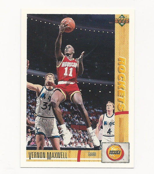 Vernon Maxwell Rockets 1991-1992 Upper Deck #275