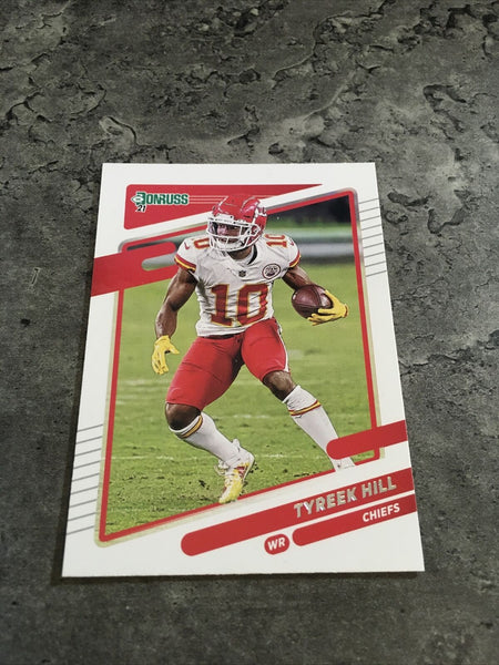 Tyreek Hill Chiefs 2021 Panini Donruss #117A