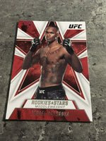 Israel Adesanya  UFC 2021 Panini Chronicles Rookie & Stars  #87