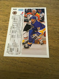 Kevin Miehm Blues 1992-1993 Upper Deck #543