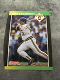 Mike LaValliere Pirates 1989 Donruss #244