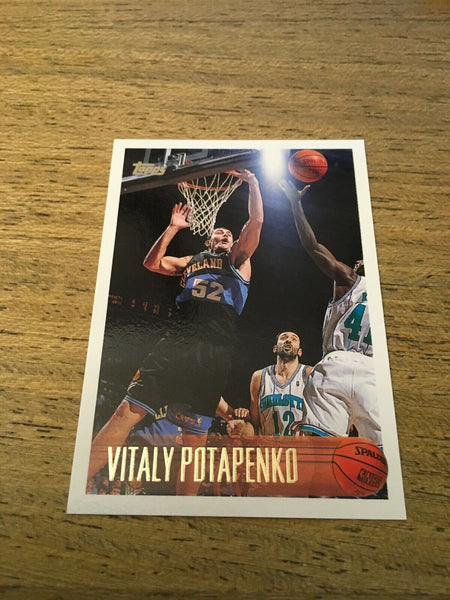 Vitaly Potapenko Cavaliers 1996-1997 Topps Rookie #172