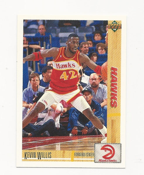 Kevin Willis Hawks 1991-1992 Upper Deck #278