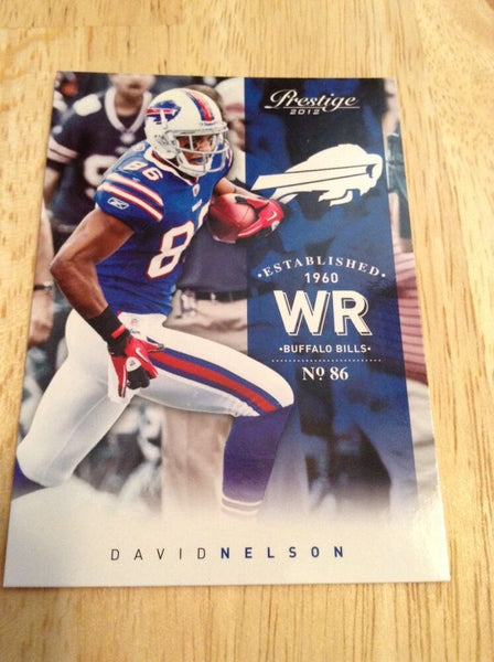 David Nelson Bills 2012 Prestige #23