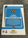 Tyson Campbell Jaguars 2021 Panini Donruss Rated Rookie #347