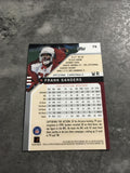Frank Sanders Cardinals 2000 Topps Stadium Club #73