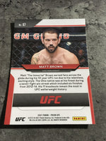 Matt Brown UFC 2021 Panini Prizm #67