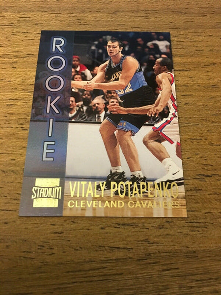 Vitaly Potapenko Cavaliers 1996-1997 Topps Stadium Club Rookie #R15