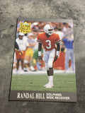 Randal Hill Dolphins 1991 Fleer Ultra Draft Picks Rookie #286