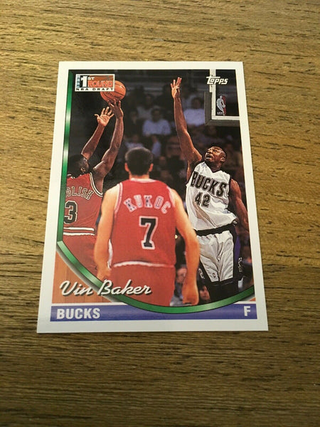 Vin Baker Bucks 1993-1994 Topps Rookie #306