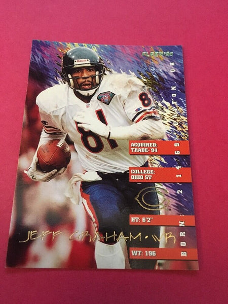 Jeff Graham Bears 1995 Fleer #55