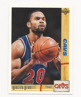 Winston Bennett Cavaliers 1991-1992 Upper Deck #247