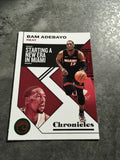 Bam Adebayo Heat 2019-2020 Panini Chronicles Green #3