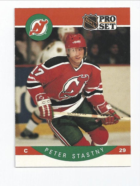 Peter Stastiny Devils 1990-1991 Pro Set #175